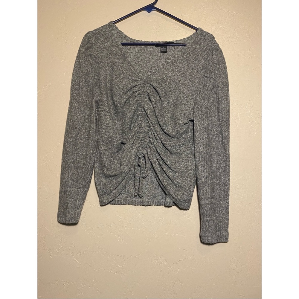 Cropped Sweater Shirt